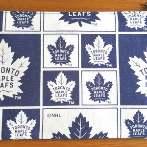 Toronto Maple Leafs Hockey Stiftetäschchen // Hockey Mäppchen