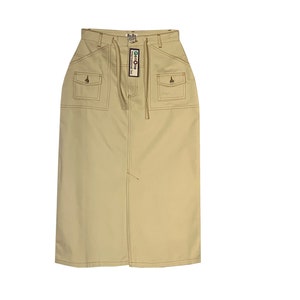 Khaki denim deals skirt australia