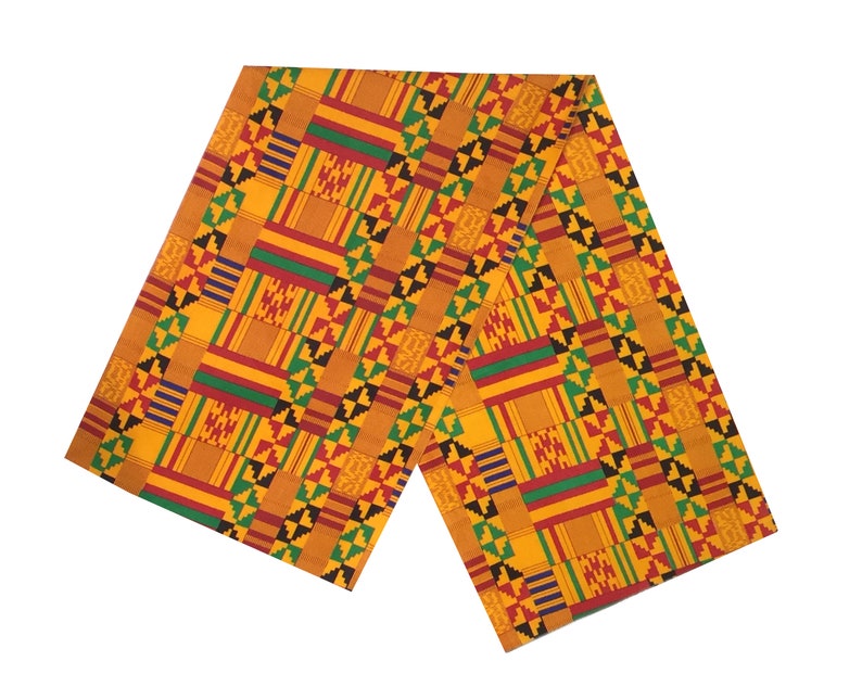 BLACK HISTORY MONTH Authentic Cotton African Kente Cloth - Etsy