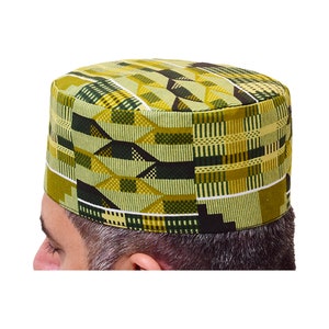 African Traditional Kente Kofi Hat Black Lives Matter Cap Kufi - Etsy