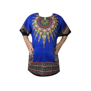 Afrikanische Manner Damen Dashiki Bluse Hippie Vintage Shirt Etsy