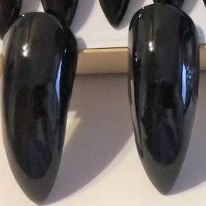 ADD-ON Extra Wide Thumbnails in Size #00 (Set of 2) Handmade with Sculpting Builder Gel - please order with your nail set as an add-on