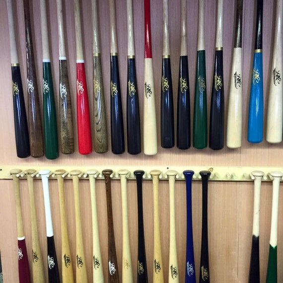 A Fully Customized MAPLE Wood Bat Including Length Colors Etsy