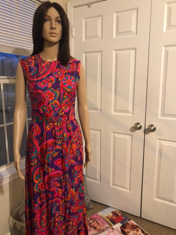 Vintage floral dress