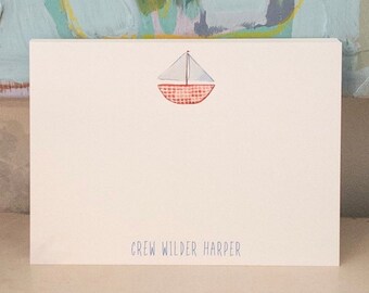 Sailboat notecards