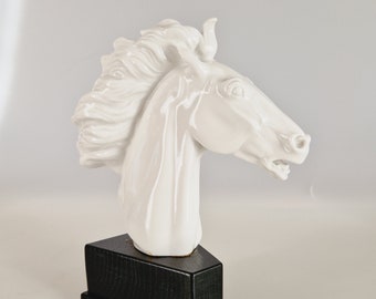 青磁の馬の置物 - 中国唐馬 - Etsy 日本