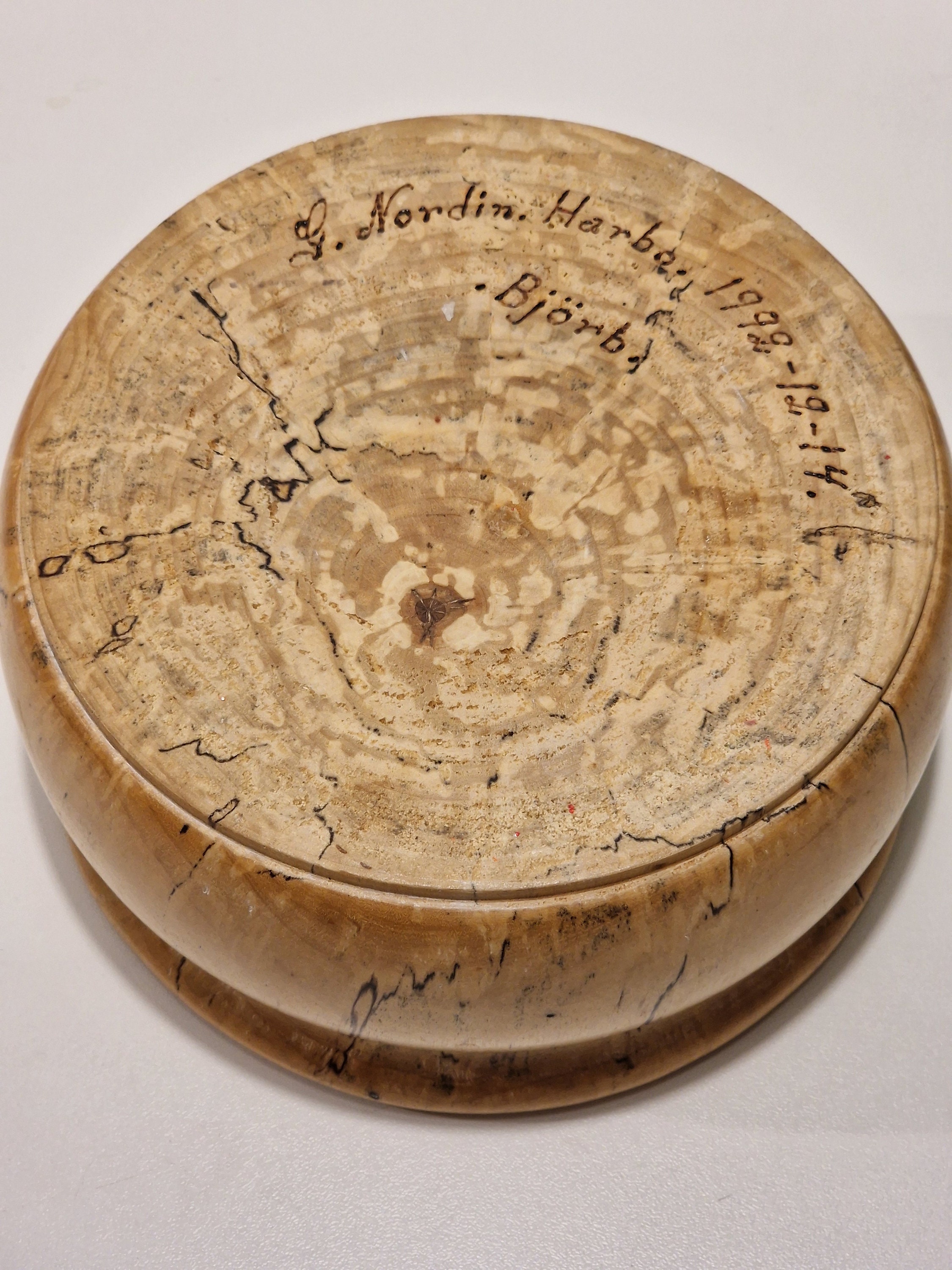 ヴィンテージの白樺材、スカンジナビアのボウル、スウェーデン - Etsy 日本