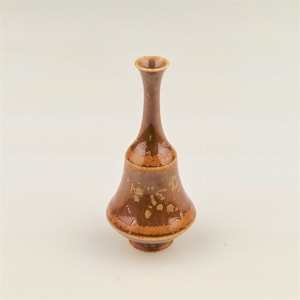 Miniature Höganas, Sweden ceramic vase, John Andersson