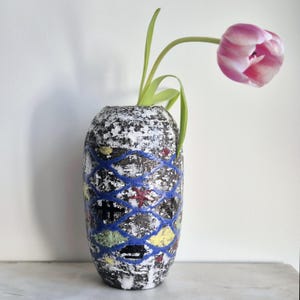 Vintage Ingrid Atterberg for Upsala Ekeby, Bohus ceramic vase