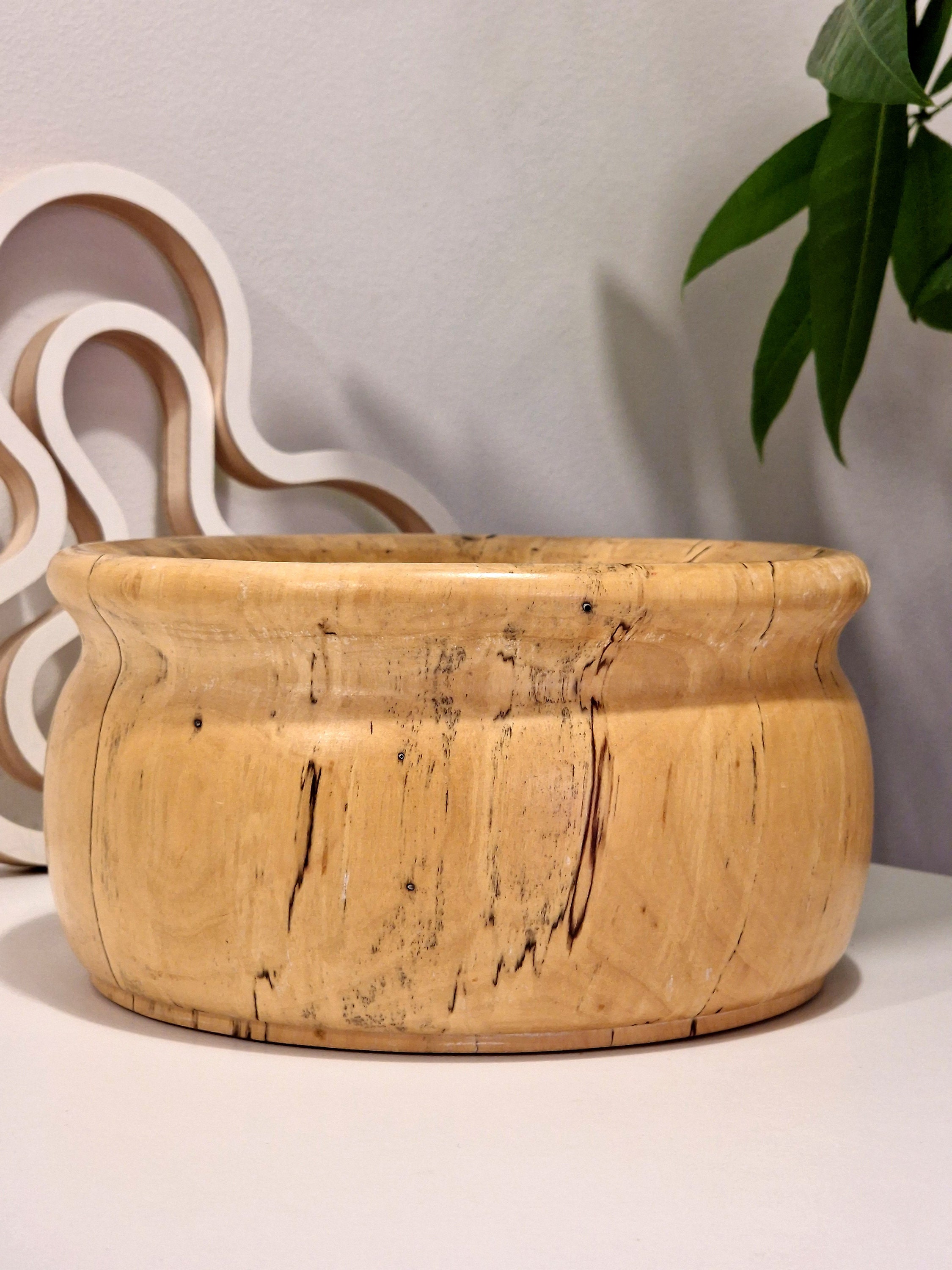 ヴィンテージの白樺材、スカンジナビアのボウル、スウェーデン - Etsy 日本