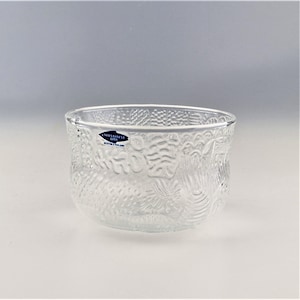 Vintage Nuutajärvi Fauna bowl by Oiva Toikka