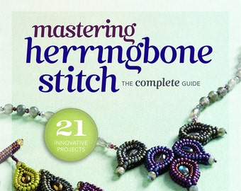 Autographed copy of Mastering Herringbone Stitch by Melinda Barta