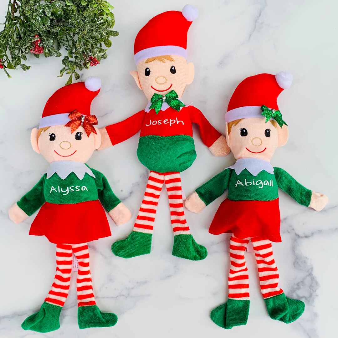 Personalized Christmas Elf: Custom Holiday Stocking Stuffer - Etsy