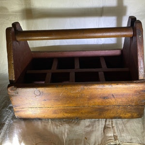 Antique Wooden Toolbox/Caddy