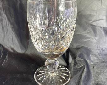 Vintage Waterford Crystal Colleen Claret Wine Goblet