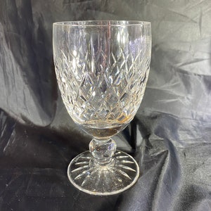 Vintage Waterford Crystal Colleen Claret Wine Goblet