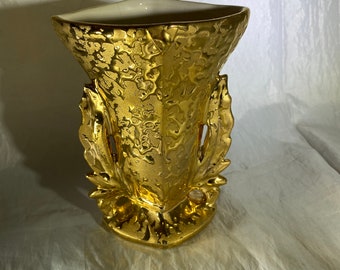 Weeping Gold Vase