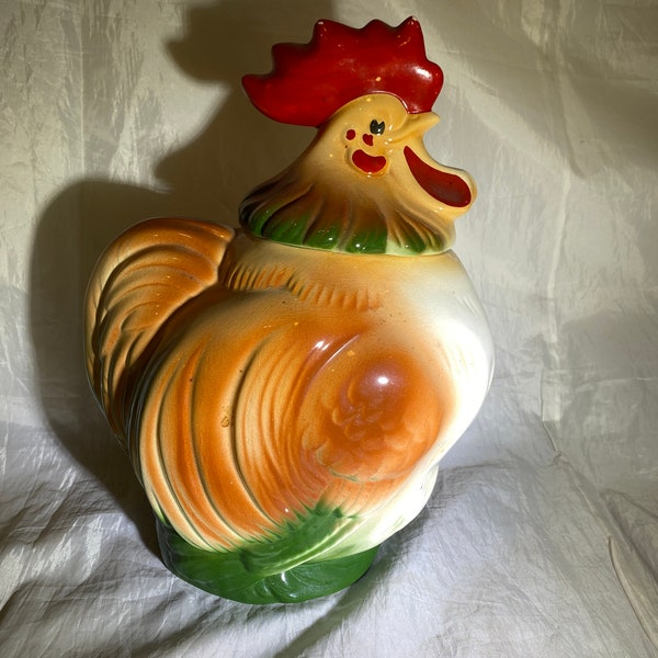 Sierra Vista California Rooster Cookie Jar