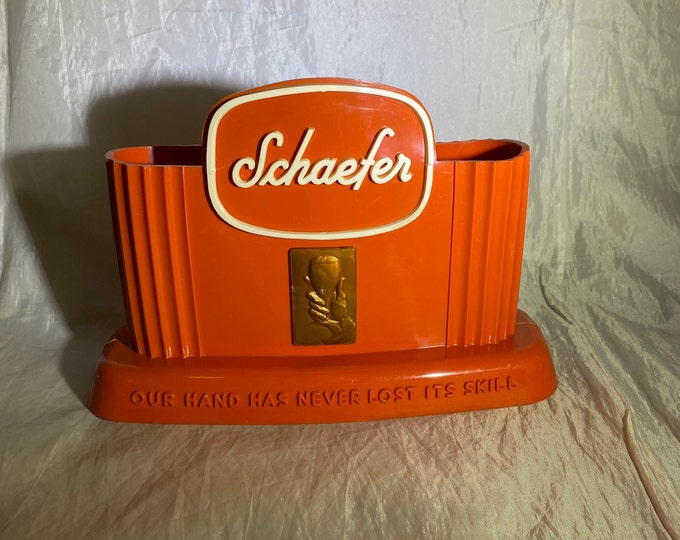 Schaefer Beer Swizzle Stick Holder Etsy