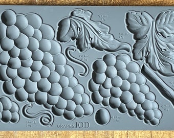 Iron Orchid Designs Grapes Mould