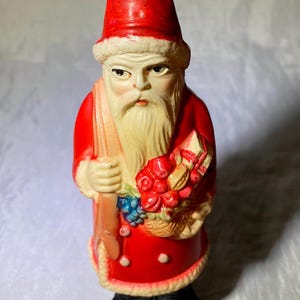 Viscoloid Celluloid Santa - 5&quot;