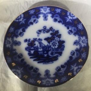 Flow Blue Plate