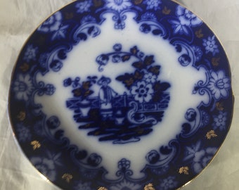 Flow Blue Plate