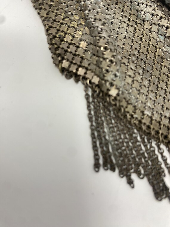 Antique German Silver Mesh Purse - image 9