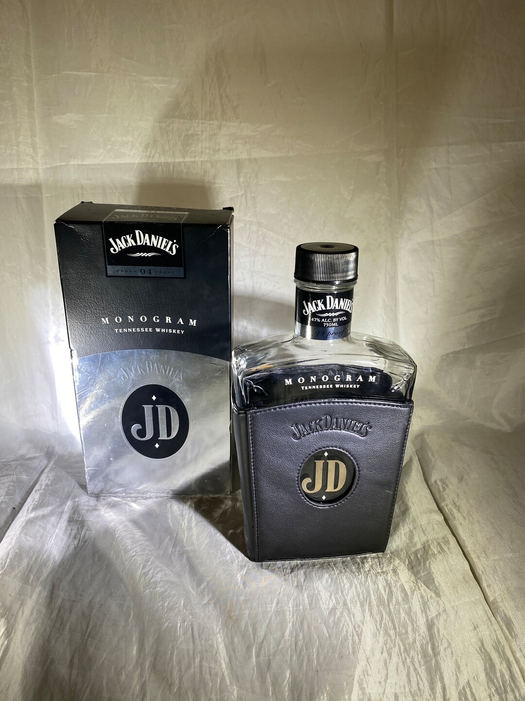 Jack Daniels Monogram Bottle in Original Box Etsy