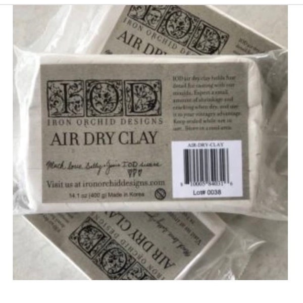 Iron Orchid Designs Air Dry Clay