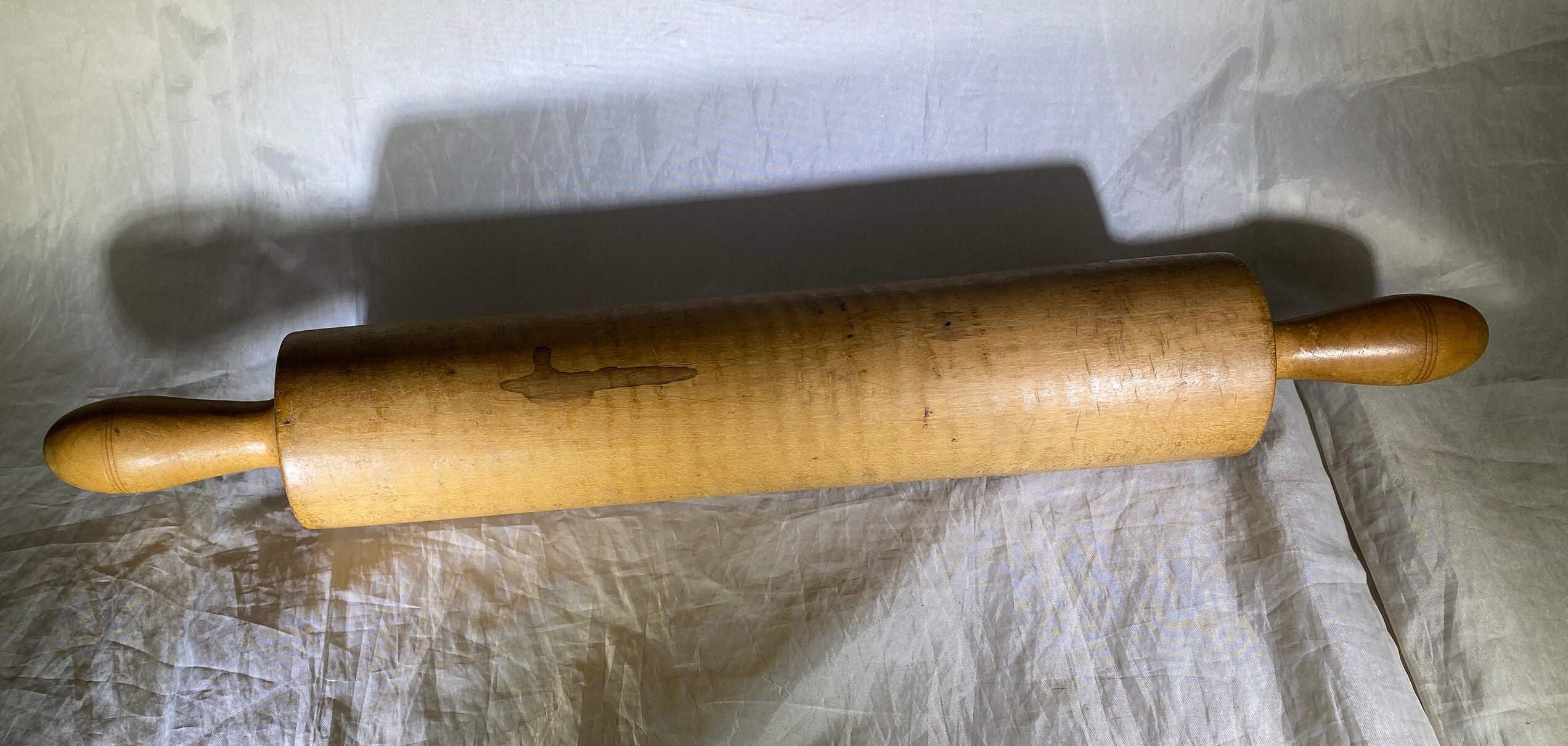 Maple Rolling Pin Antique Tiger Maple Rolling Pin - Etsy