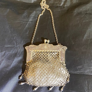 Antique German Silver Coin Purse