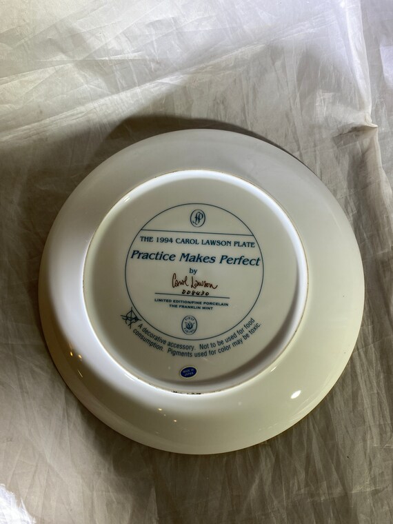 Carol Lawson Decorative Plate - 