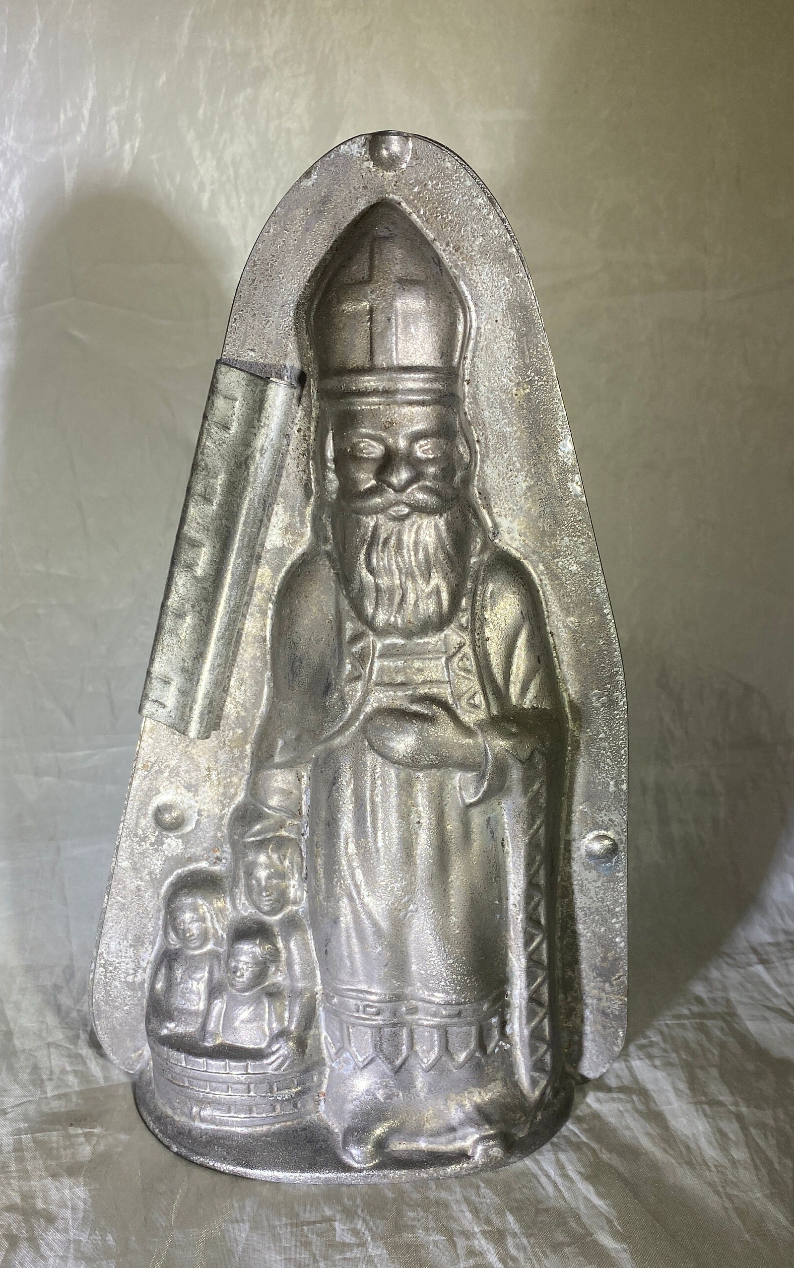 German St. Nicholas Chocolate Mold  - 6548