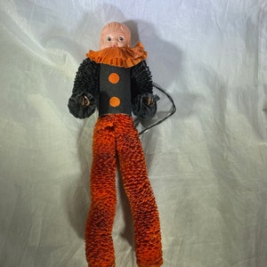 Paper & Honeycomb Celluloid Halloween Figure