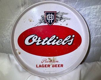 Ortlieb's Lager Beer Bar Tray - c. 1960s