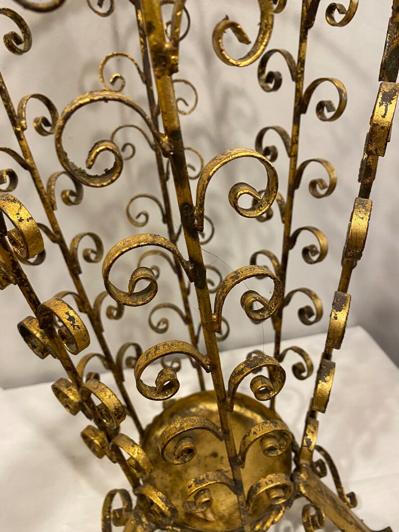 Wrought Iron Umbrella Stand Etsy