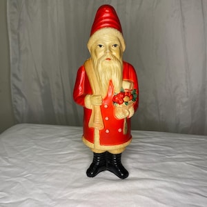 Viscoloid 9&quot; Celluloid Santa
