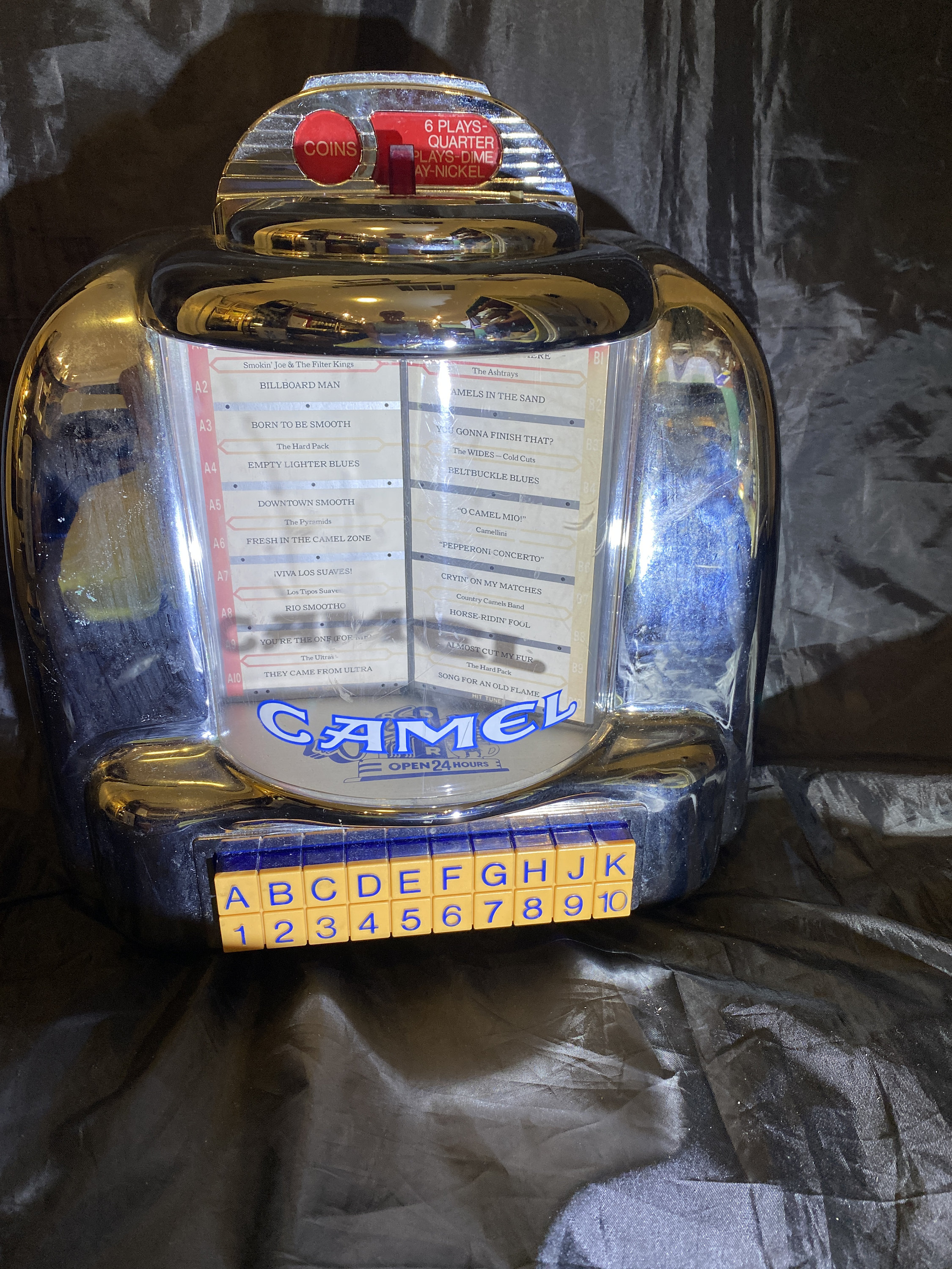 Camel Cigarette Joe's Diner Jukebox Cassette Player - Etsy