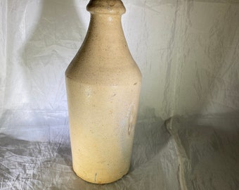 Antike Steinzeug Flasche
