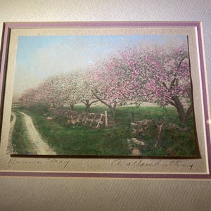 Scène du verger Wallace Nutting