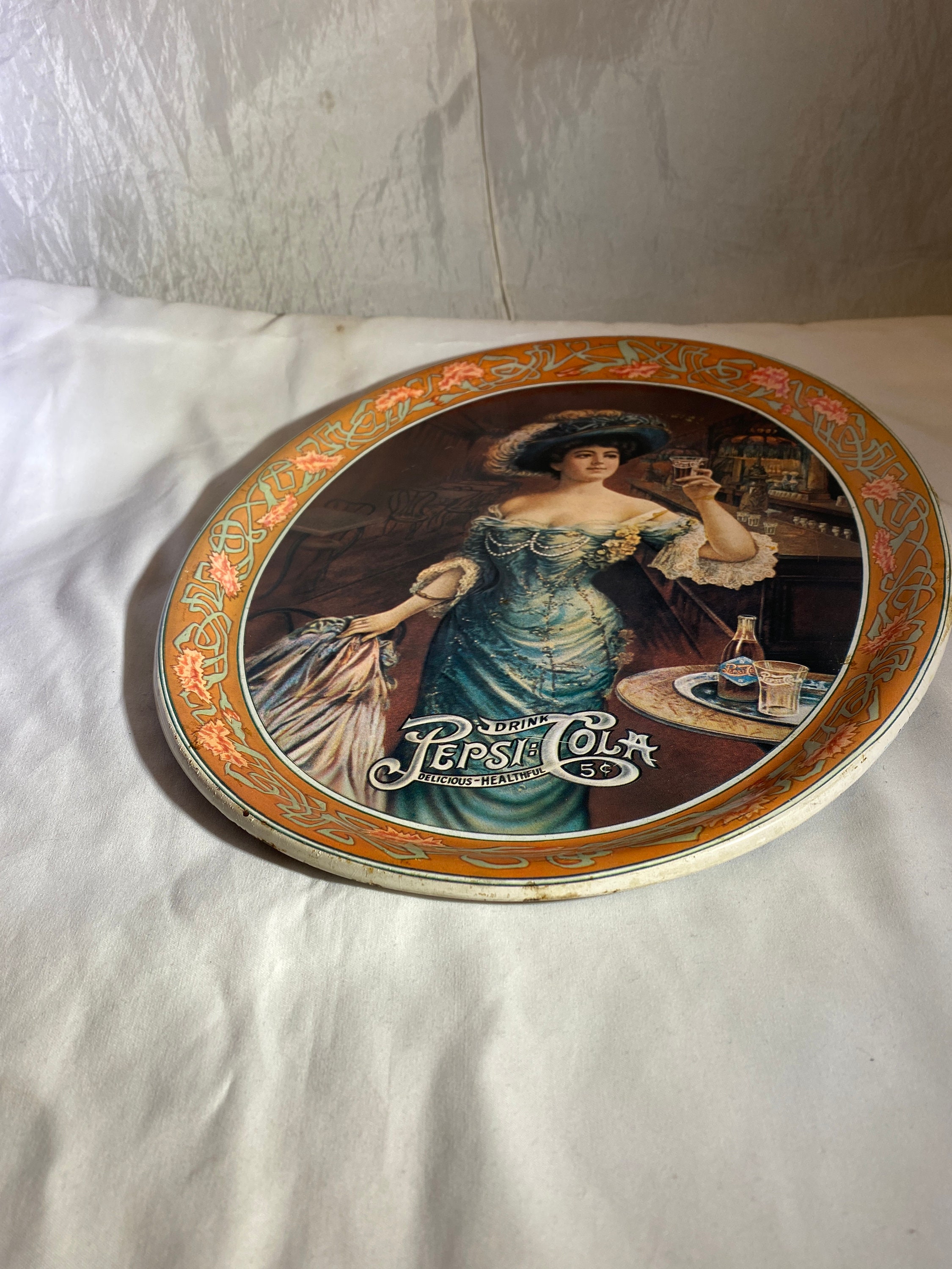 Vintage Pepsi Cola Tray - Etsy