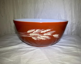 Pyrex Herbst Ernte Weizen 2.5 Quart Schüssel