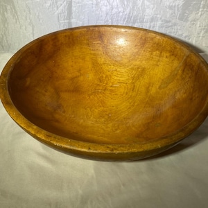 Primitive Wooden Dough Bowl