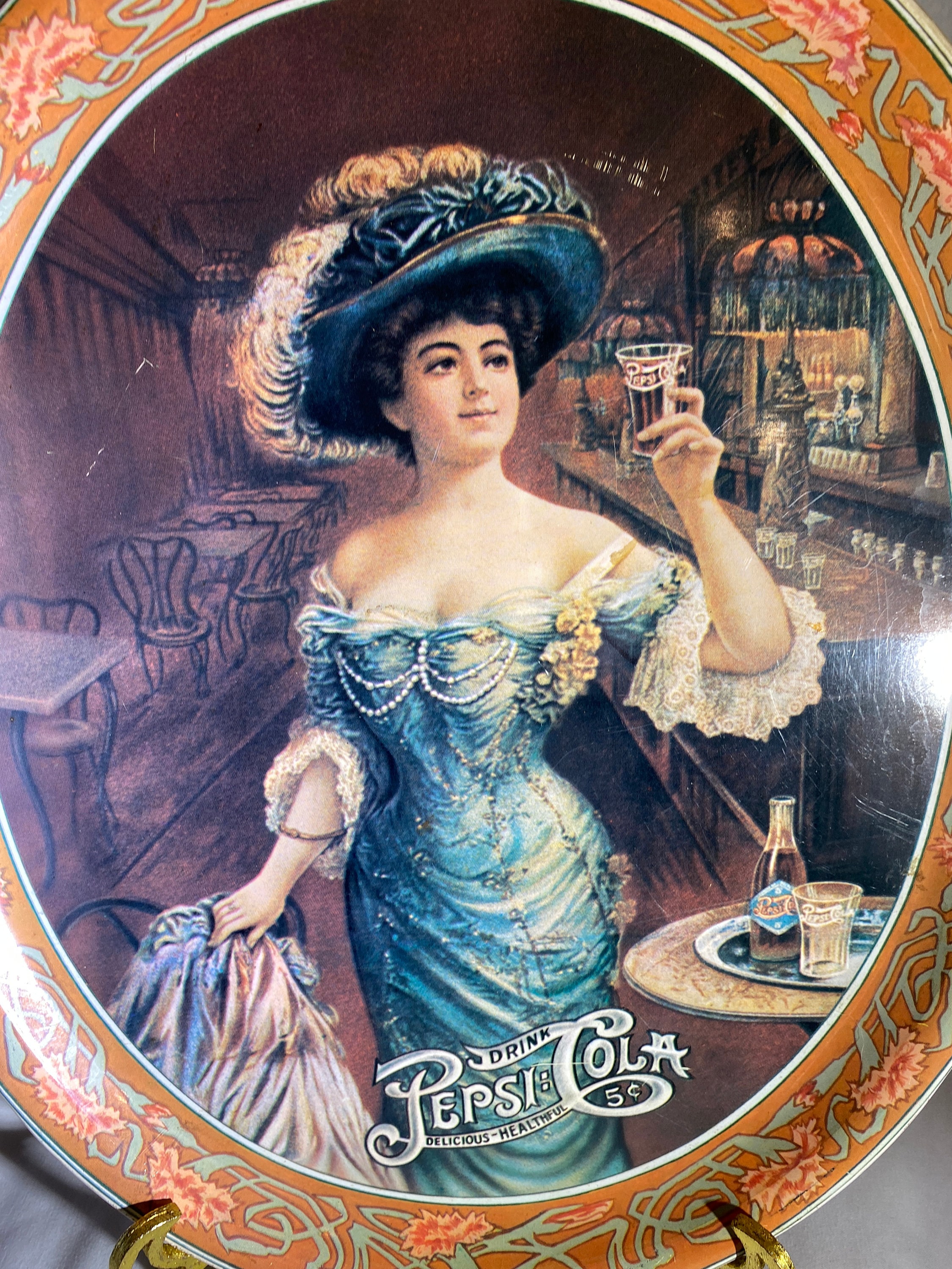 Vintage Pepsi Cola Tray - Etsy