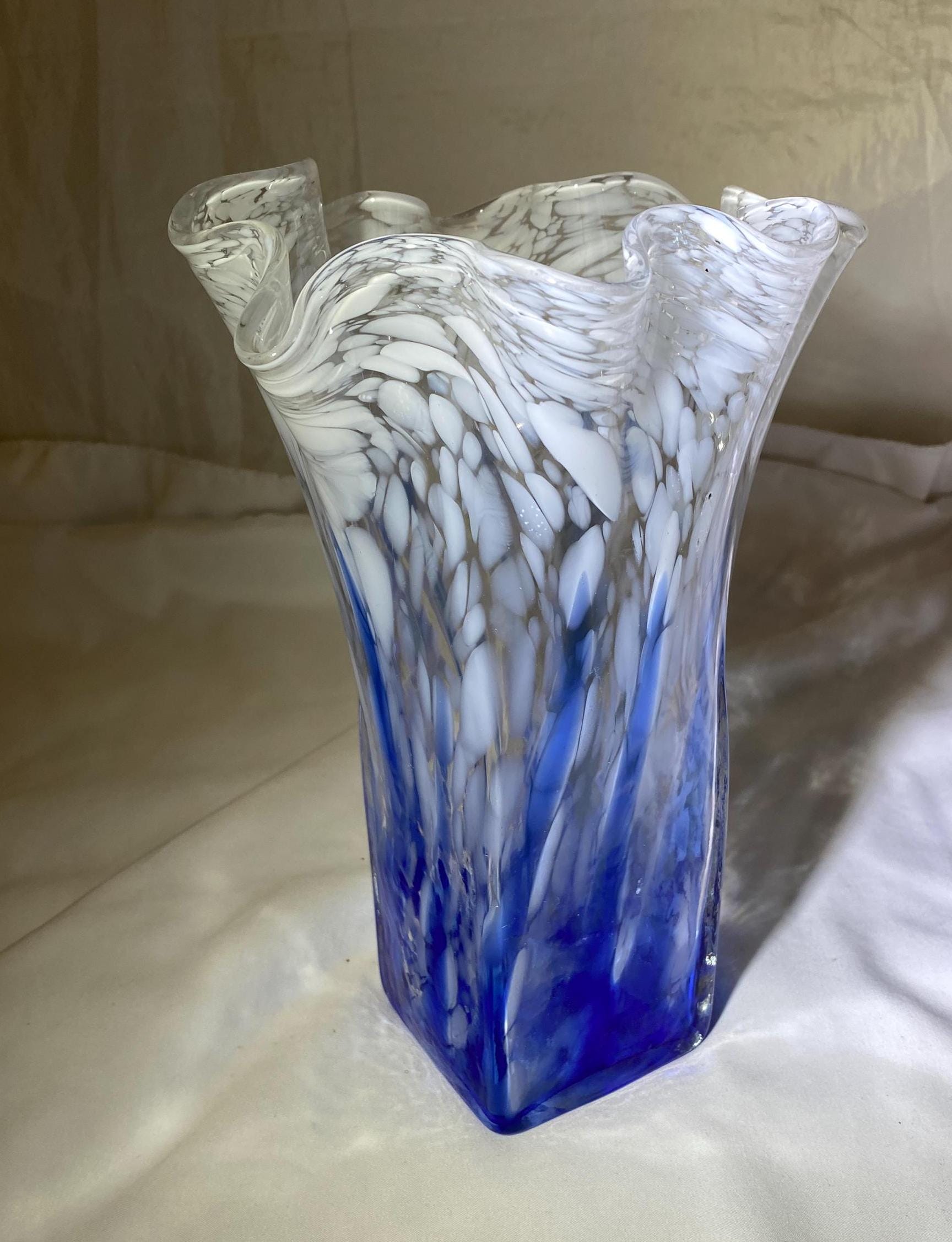 ヴェネチアンガラス MURANO 呼び TOSO社 大型花瓶 ヴェネチアンガラス MURANO 呼び TOSO社 大型花瓶