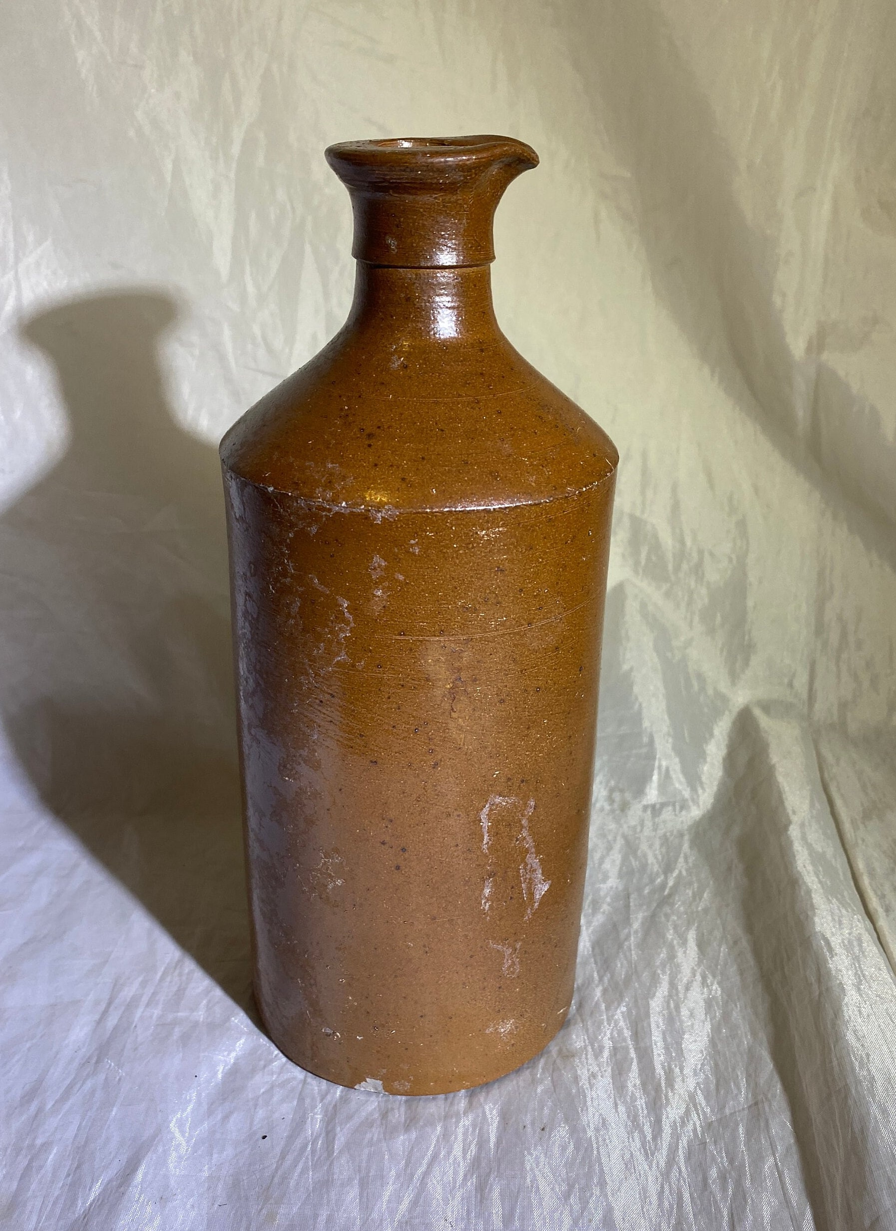 Antique Bourne Denby Pottery Master Ink Bottle