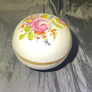 Herend Trinket Box - signed