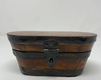 Wooden Spice Box w/latch