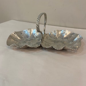 Vintage Aluminum Twin Basket
